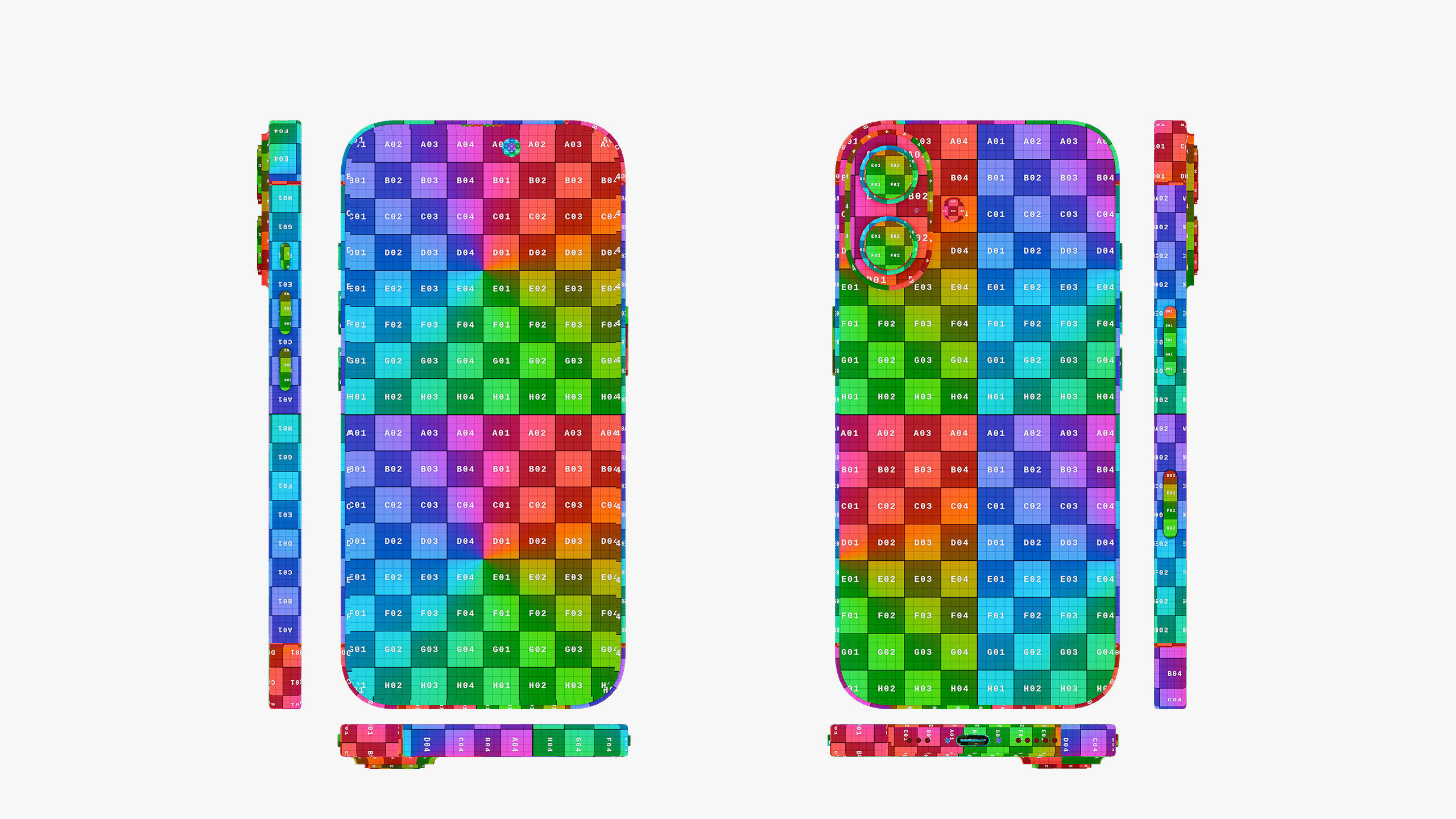 Apple iPhone 16 White 3D model_18