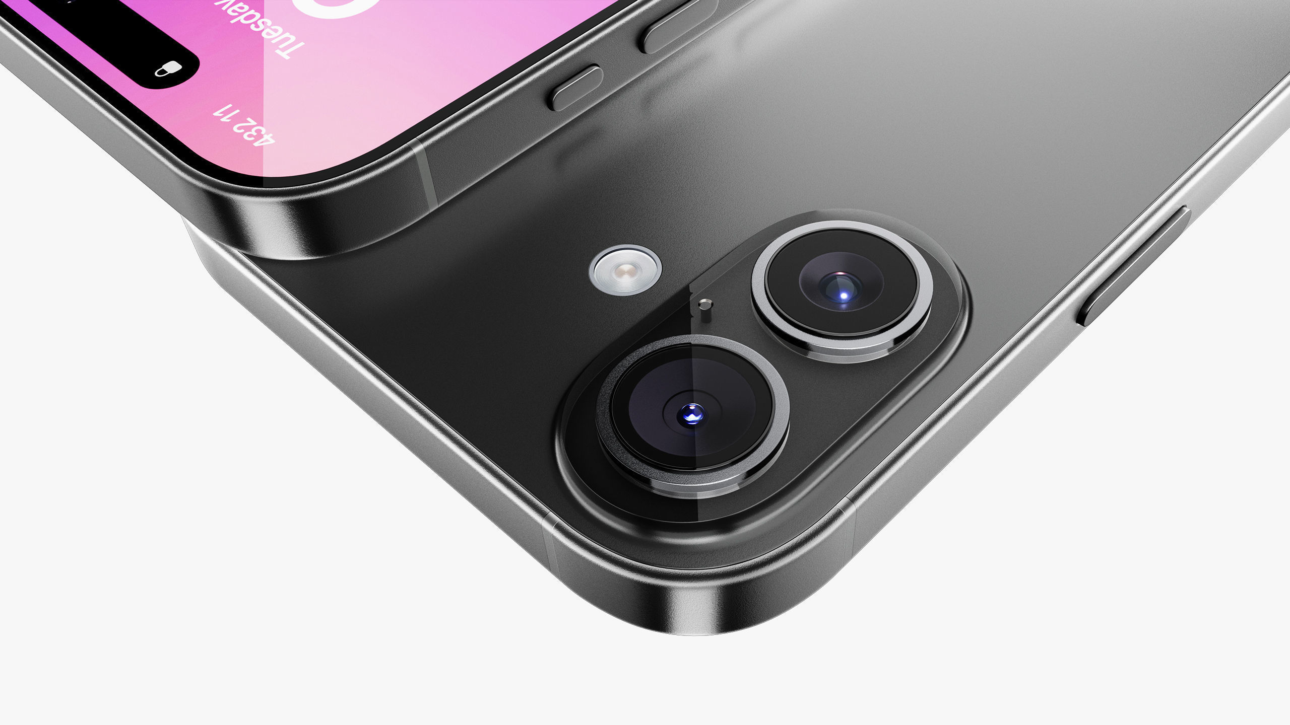 Apple iPhone 16 Plus Black 3D model_6