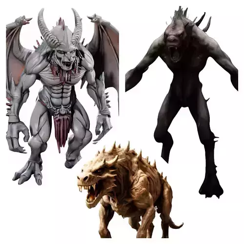 Dark Legends Collection Monster Series