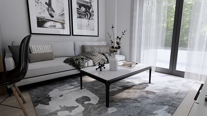 Coffee Table Free 3D model
