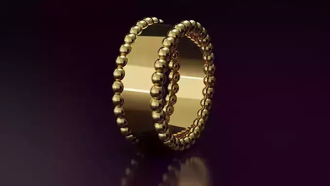 bead band Ring N6 
