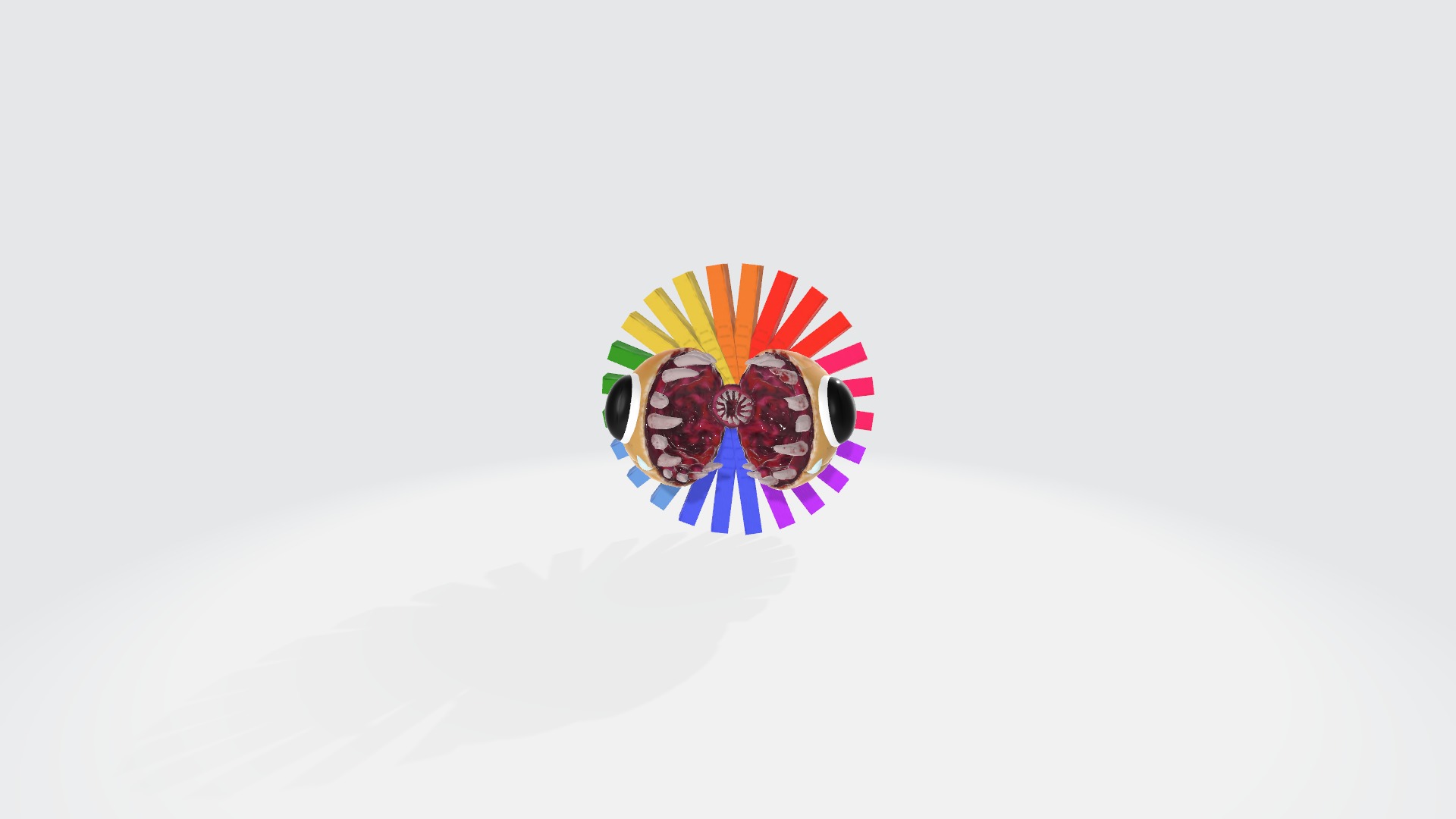 Yarnaby head Poppy Playtime 4 Low-poly 3D model_8