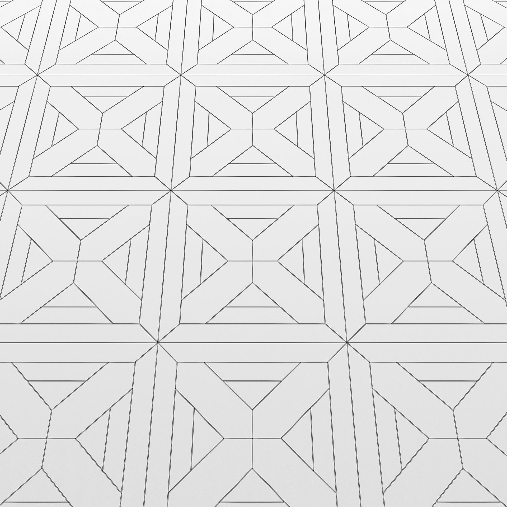 Parquet - Laminate - Wooden floor 4 in 1 Low-poly 3D model_22