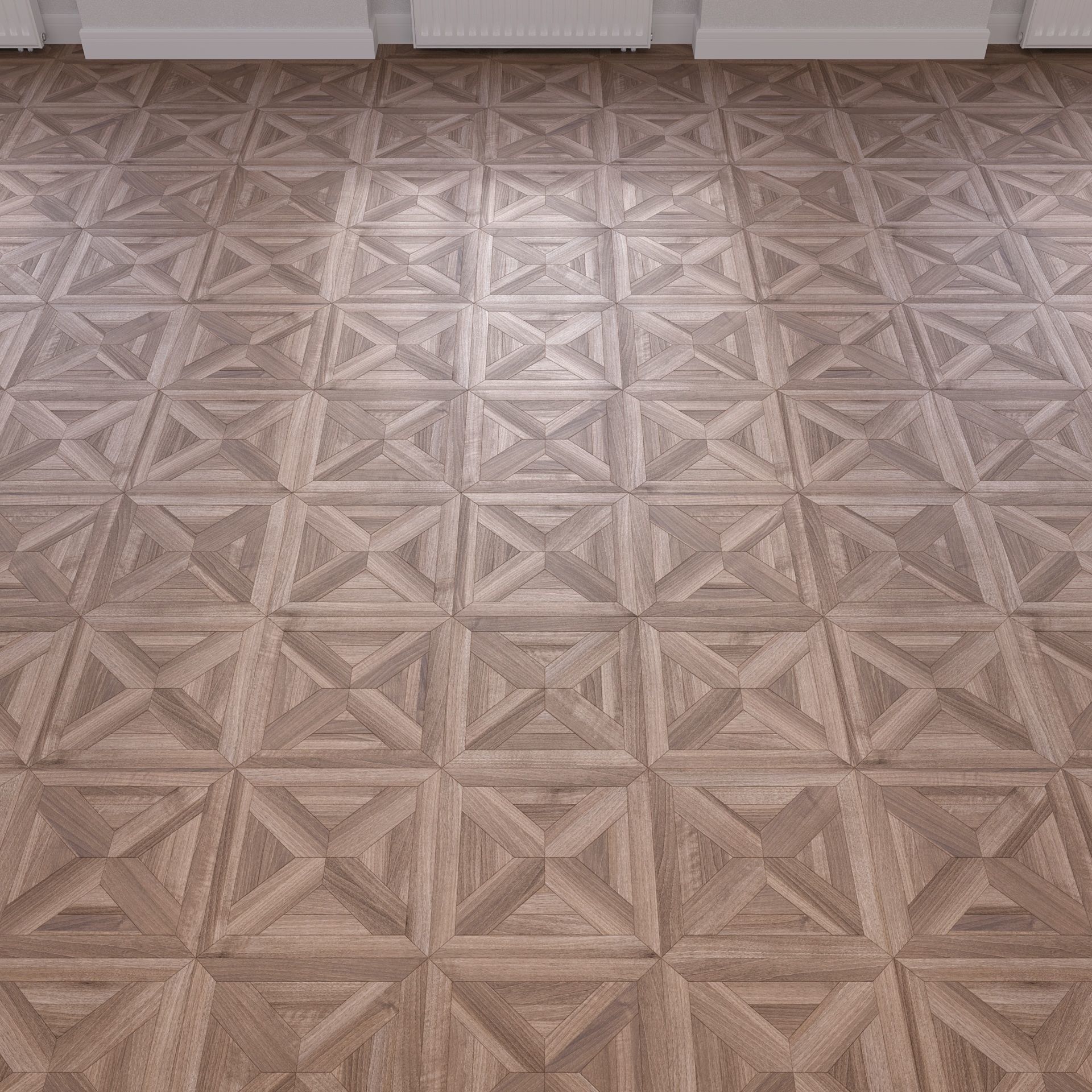 Parquet - Laminate - Wooden floor 4 in 1 Low-poly 3D model_5