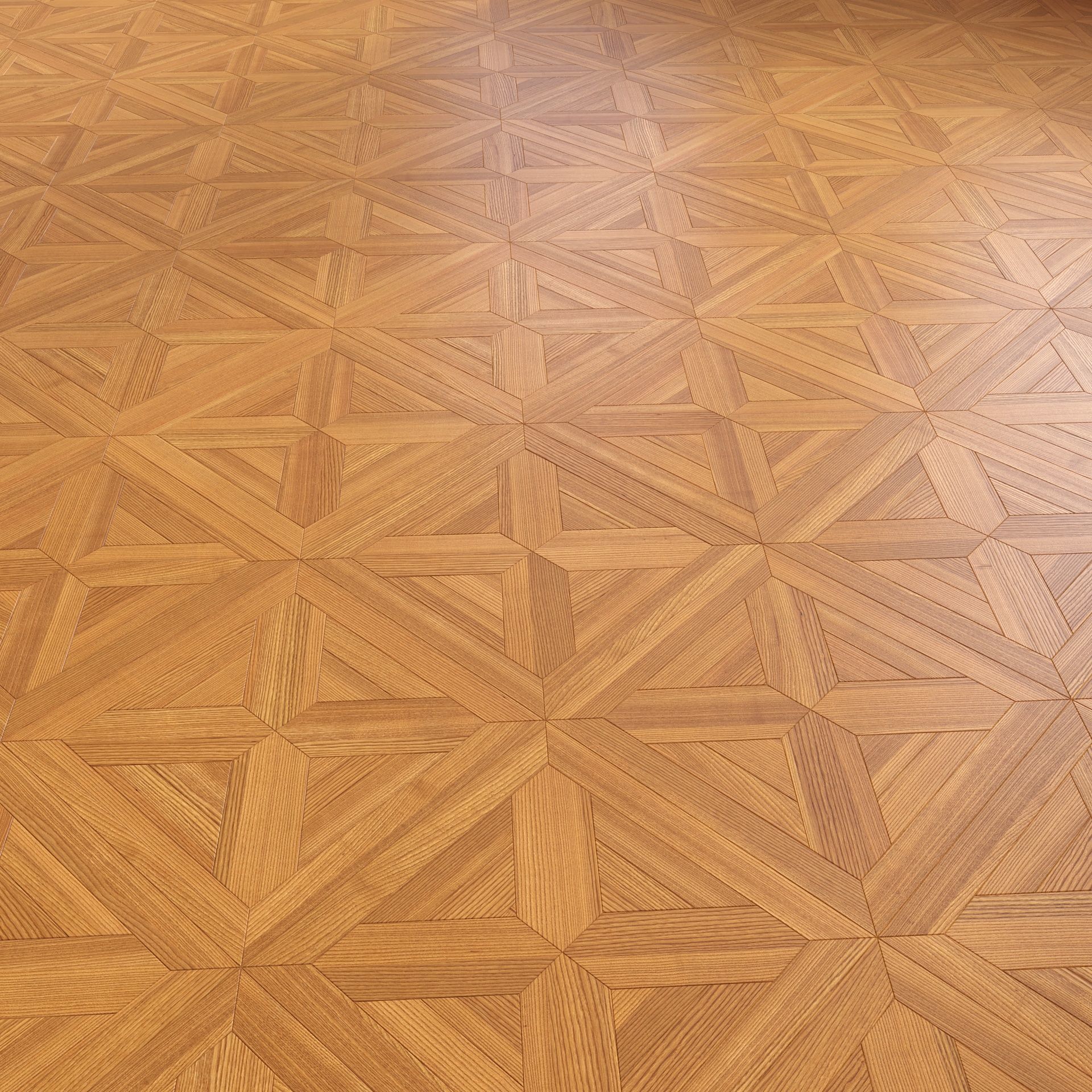 Parquet - Laminate - Wooden floor 4 in 1 Low-poly 3D model_2