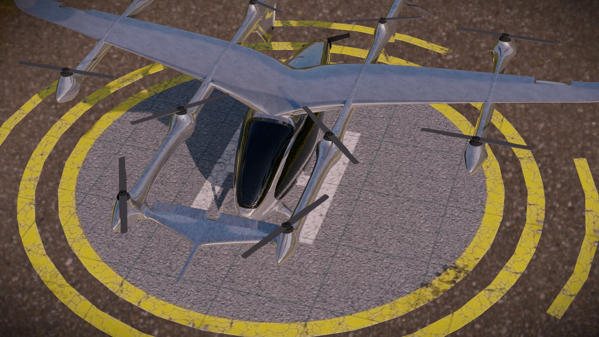 Prosperity Aircraft 3D model_2