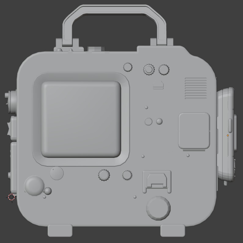 Retro Futuristic Radiation Dosimeter 3D model_6