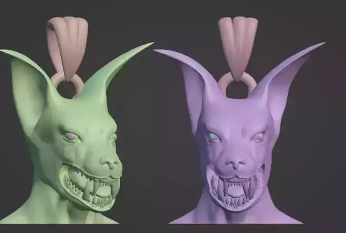 Egyptian Anubis Pendent  3D print model
