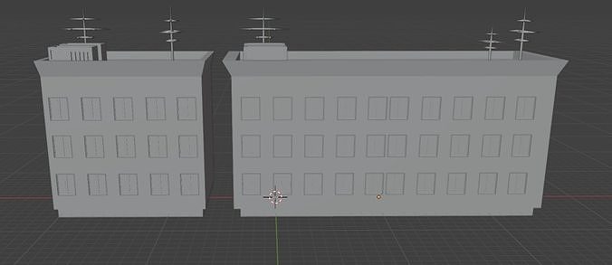 Buildings of Russia 3D model