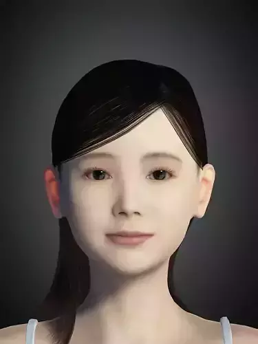 Digital Human Hair 03