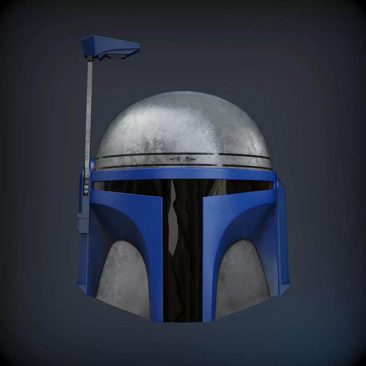 JANGO FETT HELMET 1to1 SCALE 3D print model