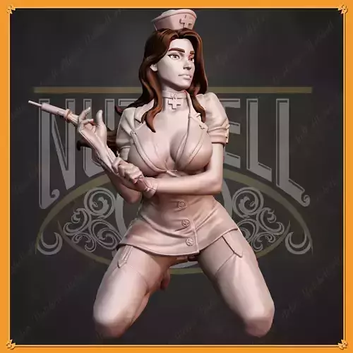 Nutshell Atelier - Sexy Nurse - NSFW 3D print model