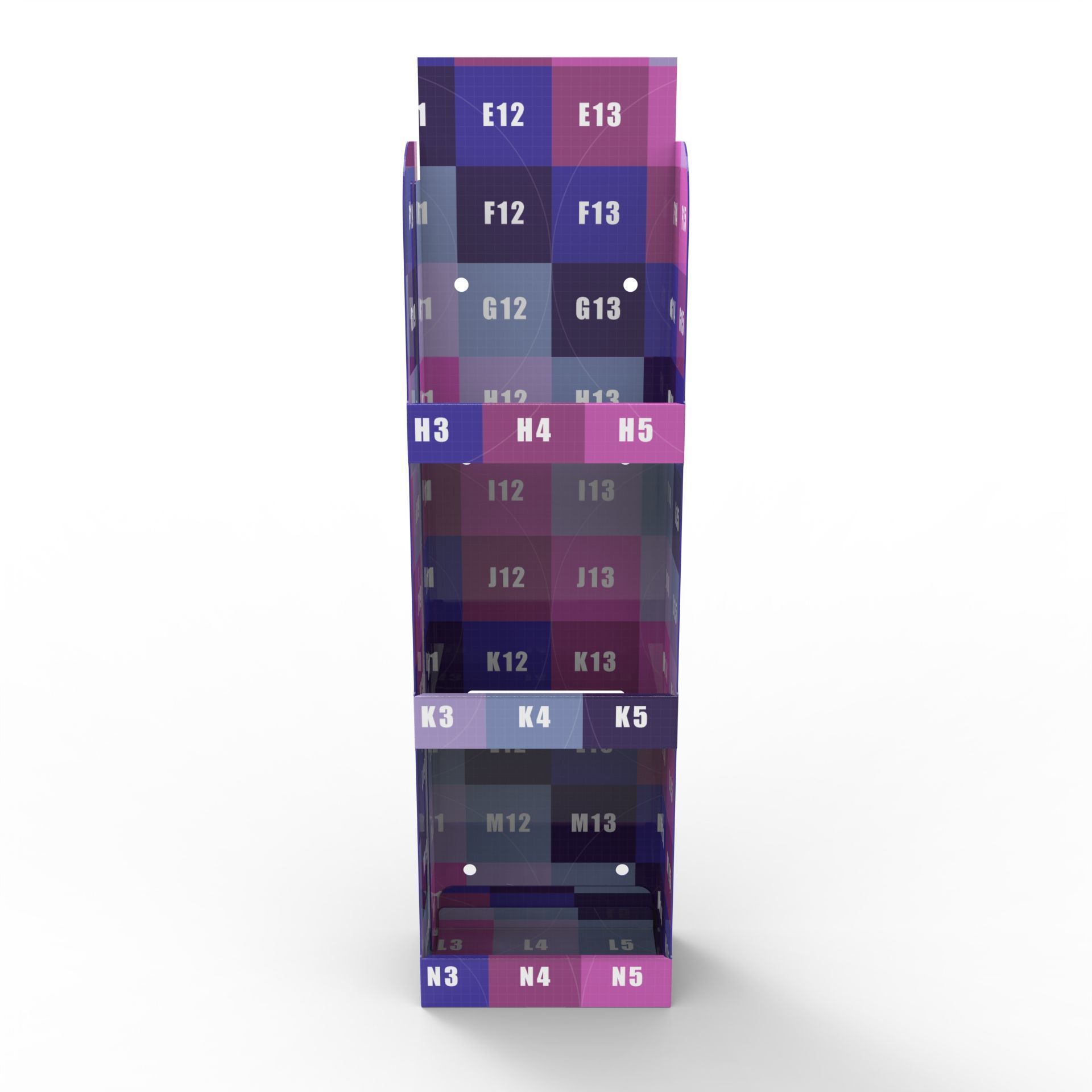 Point of Sale Cardboard Display Stand Texture_7