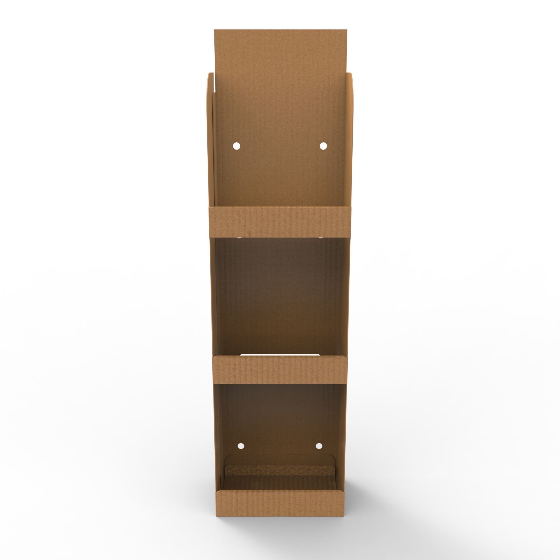 Point of Sale Cardboard Display Stand Texture_1