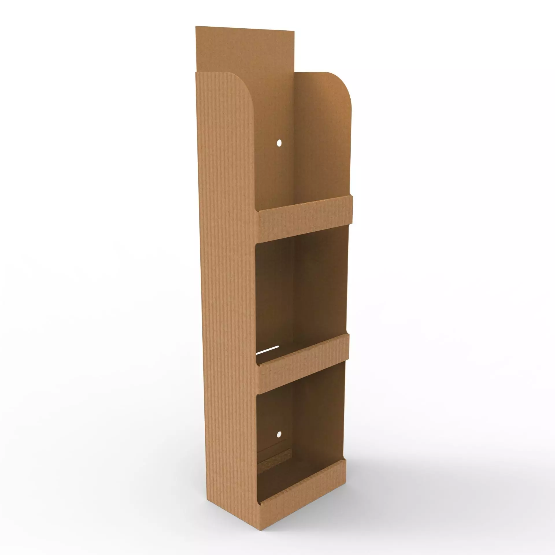 Point of Sale Cardboard Display Stand Texture_0