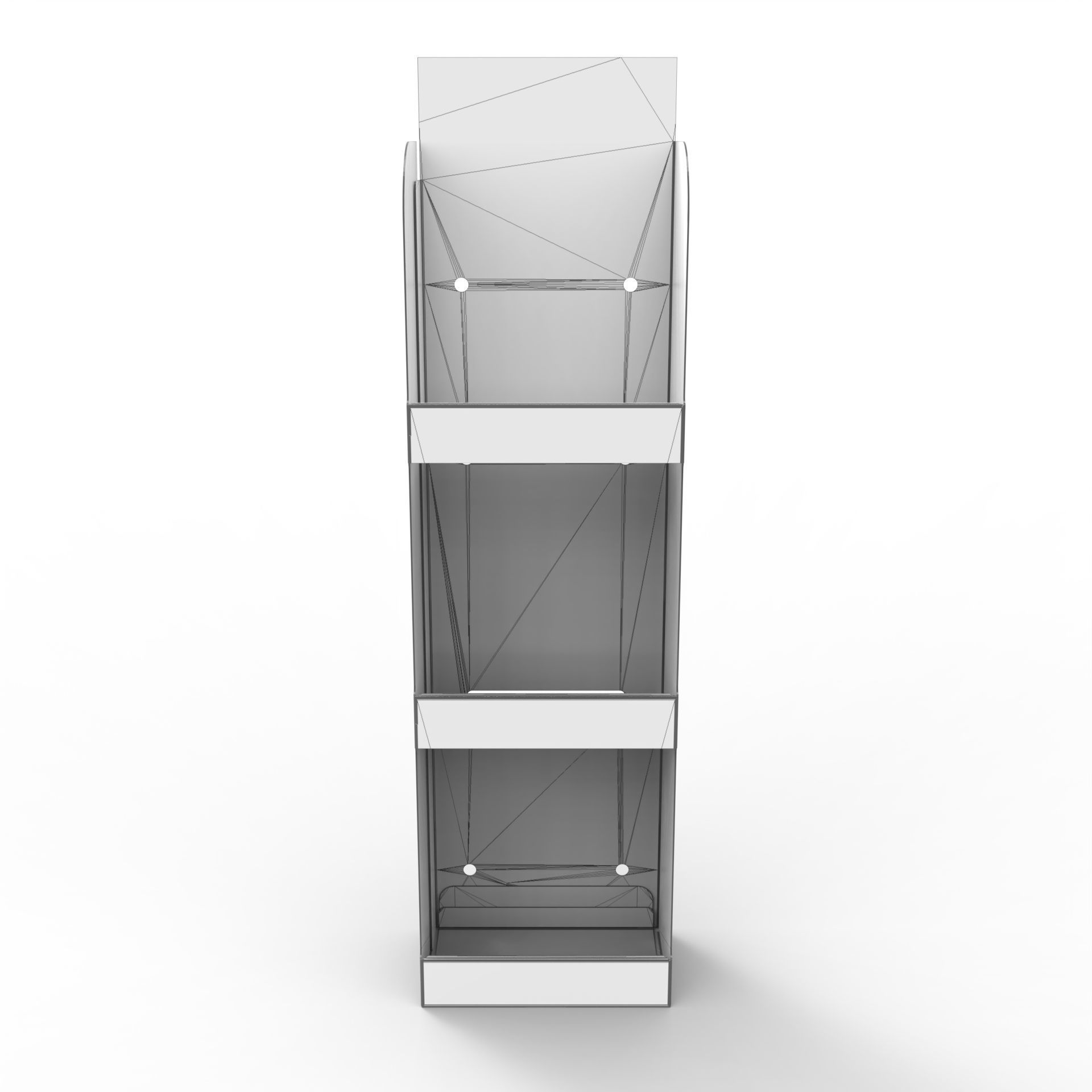 Point of Sale Cardboard Display Stand Texture_4