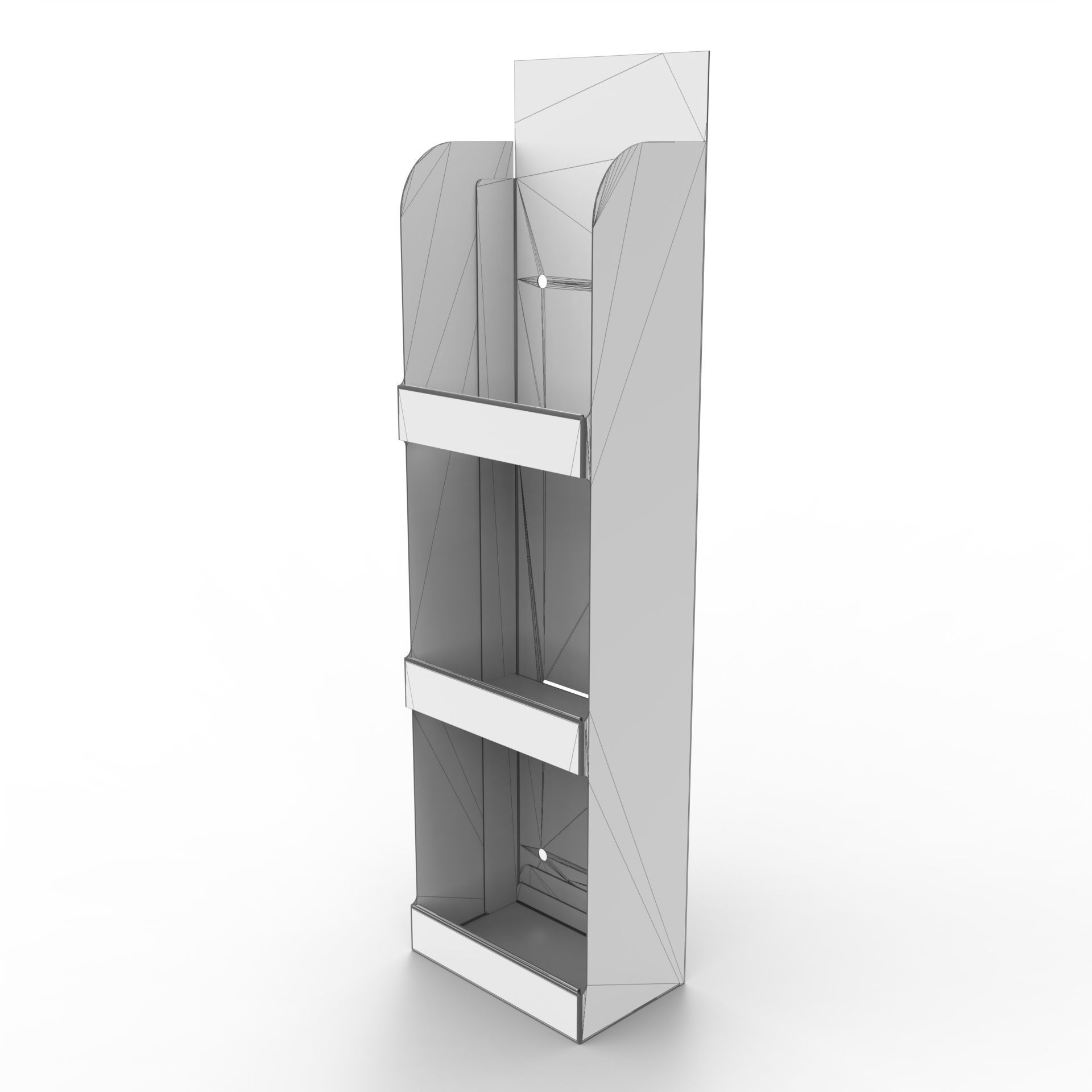 Point of Sale Cardboard Display Stand Texture_5