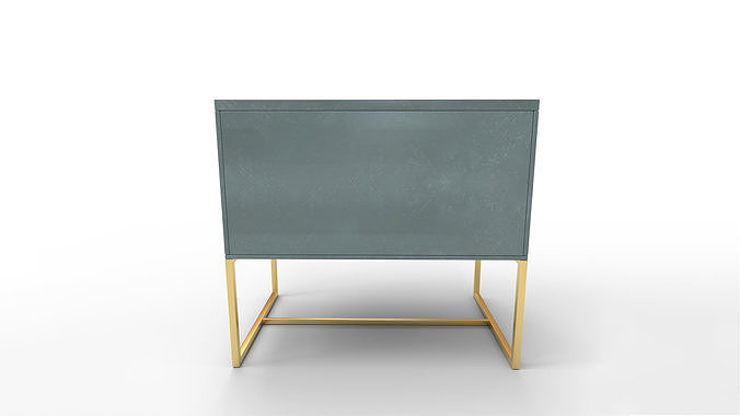 Candelario 2 - Drawer Nightstand 3D model 6