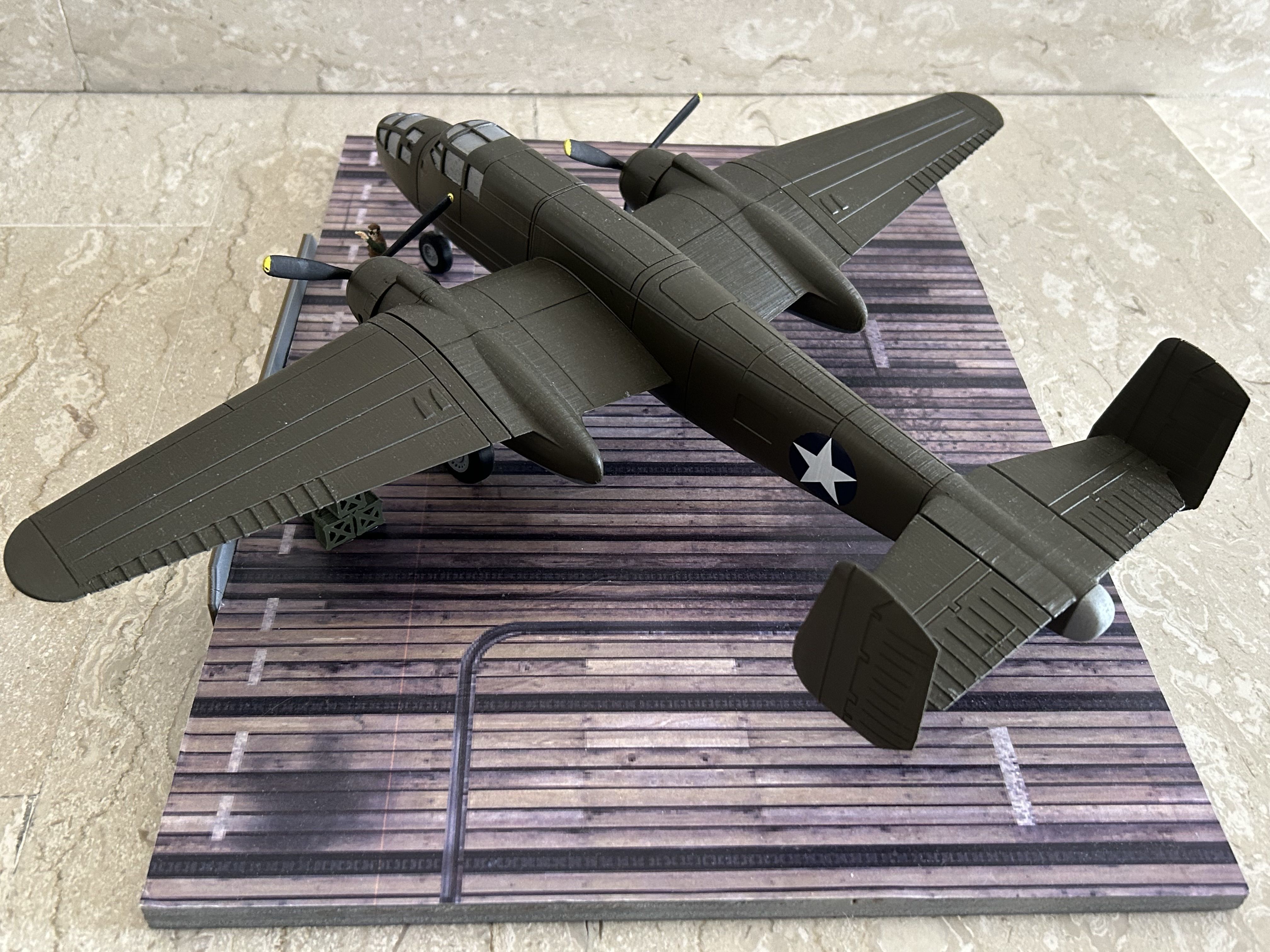 North American B-25 Mitchell 1-48 3D print model_33