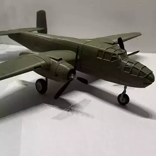 North American B-25 Mitchell 1-48 3D print model