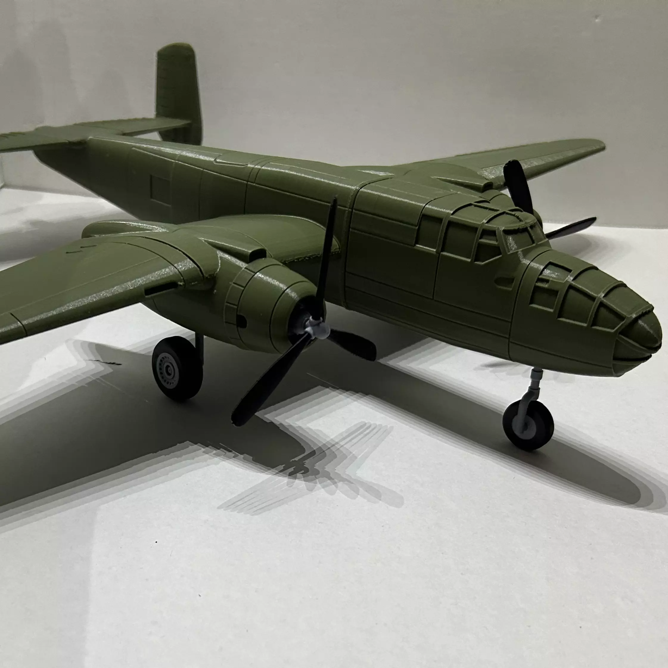 North American B-25 Mitchell 1-48 3D print model_0