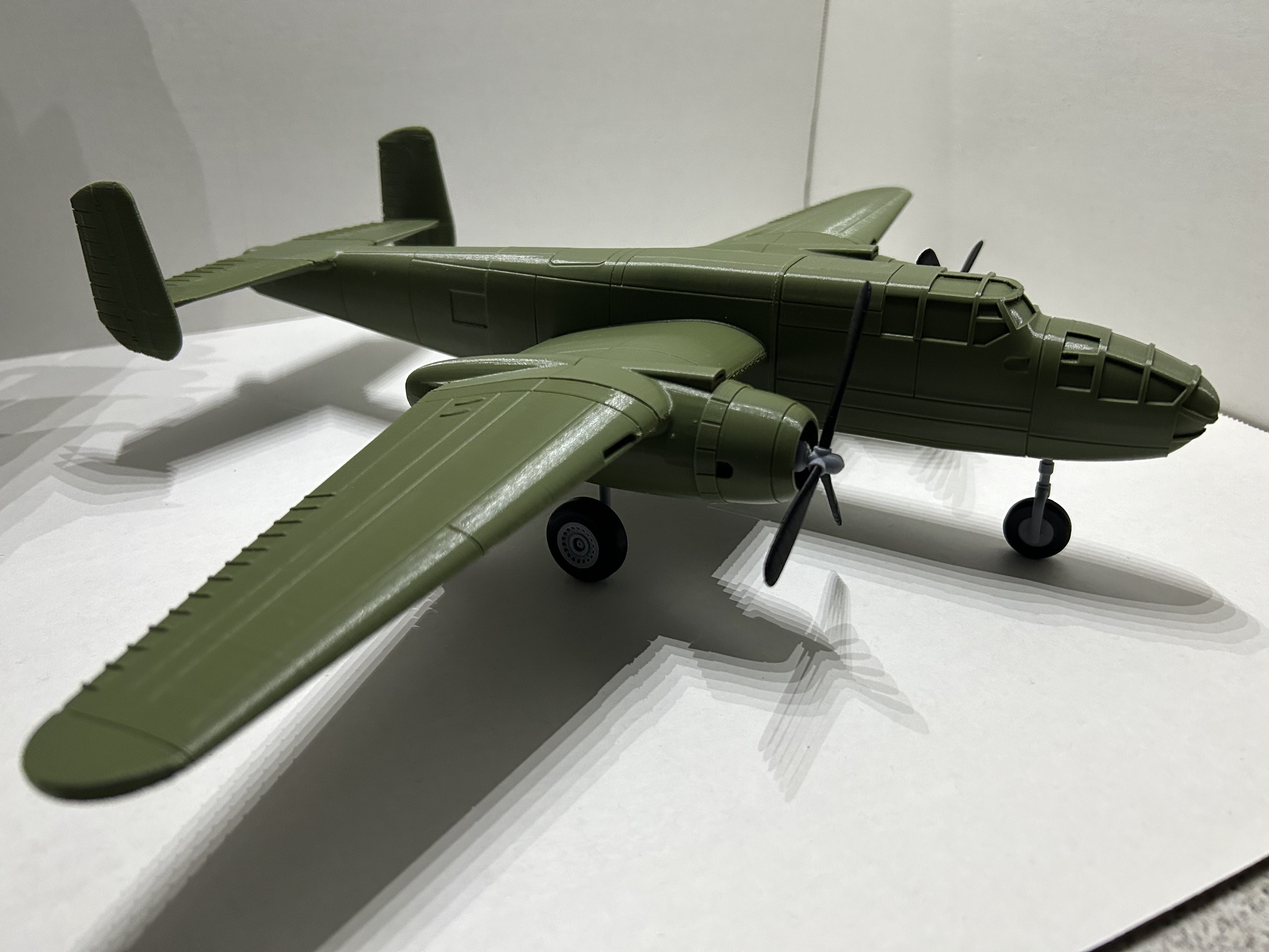 North American B-25 Mitchell 1-48 3D print model_23
