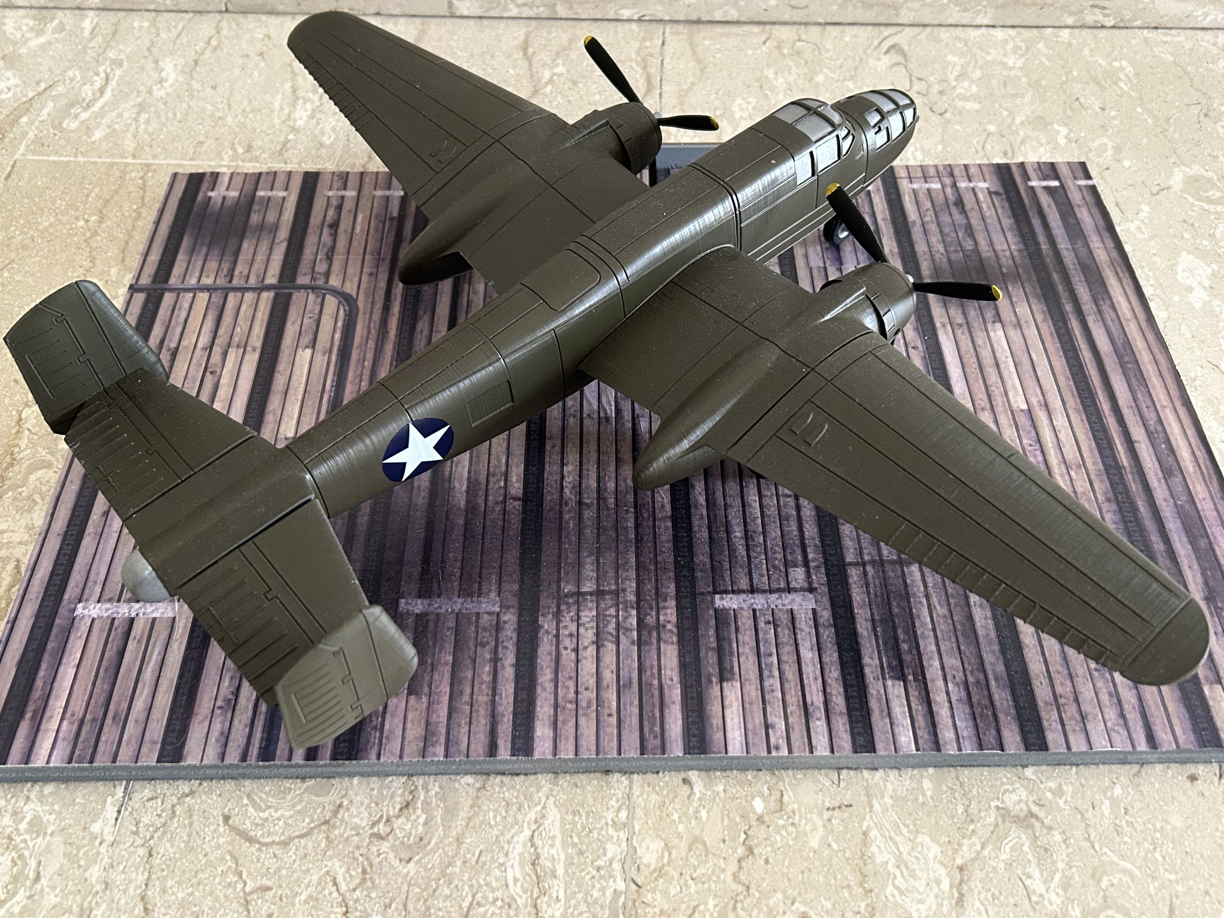 North American B-25 Mitchell 1-48 3D print model_31