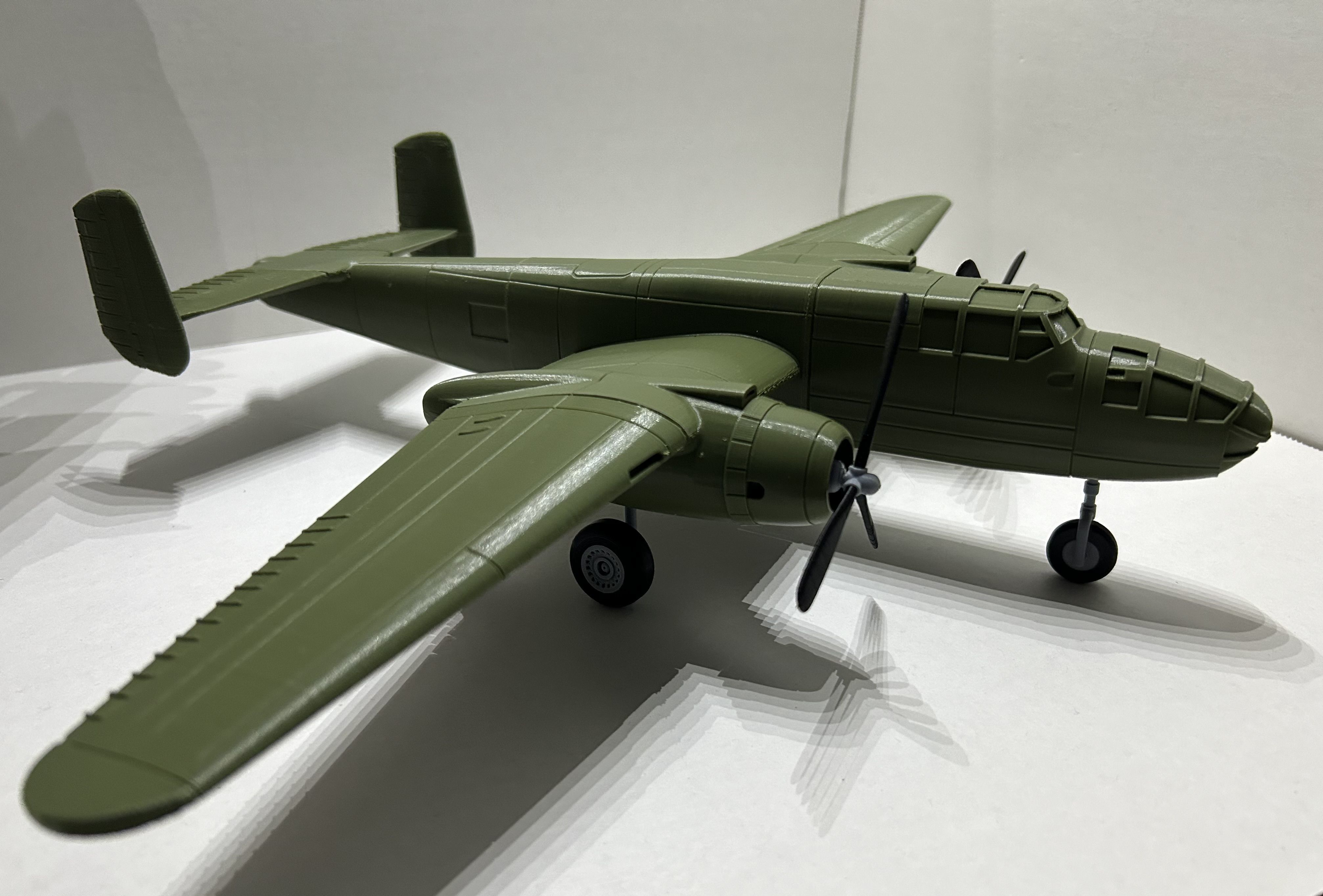 North American B-25 Mitchell 1-48 3D print model_29