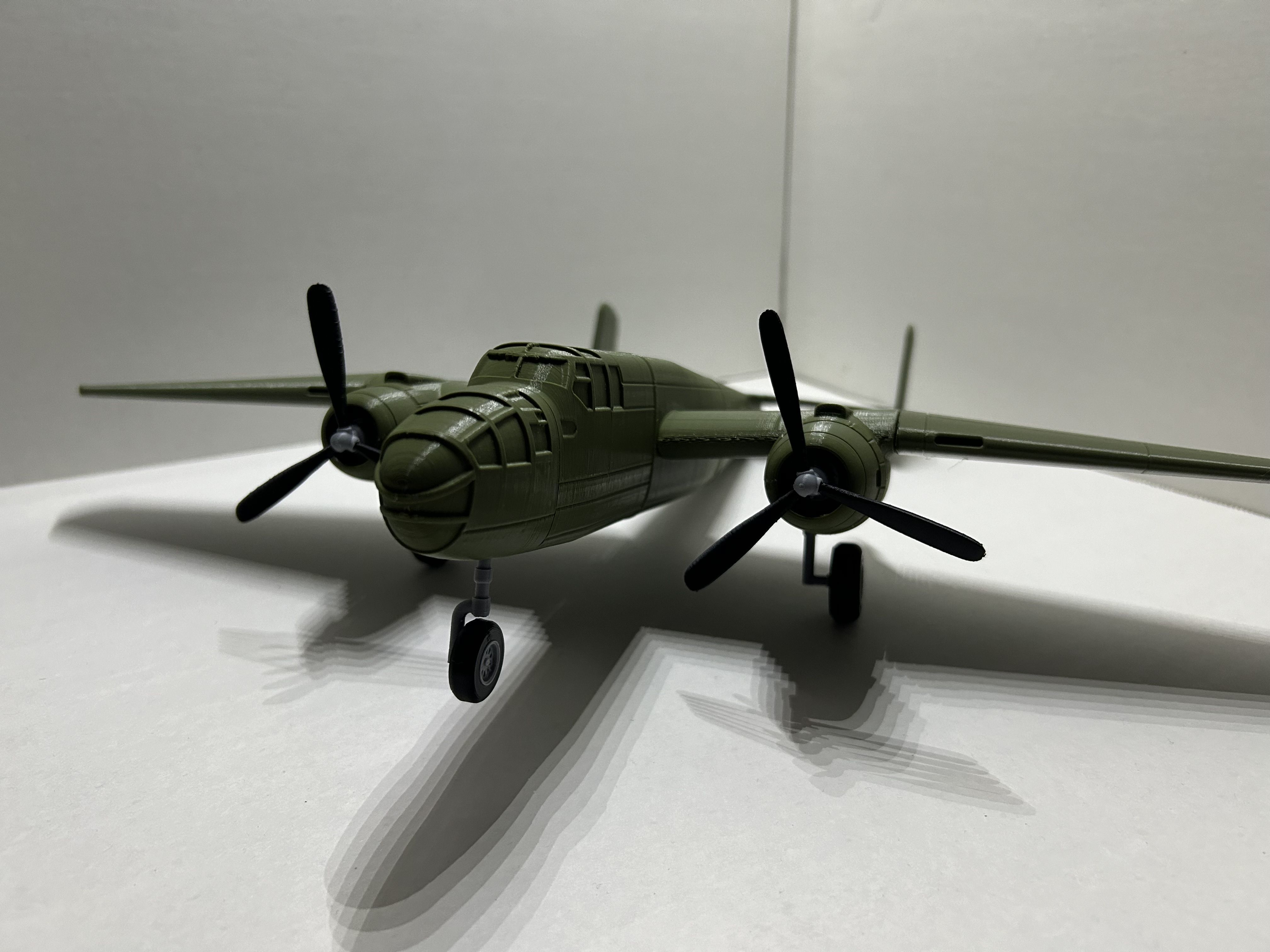 North American B-25 Mitchell 1-48 3D print model_8