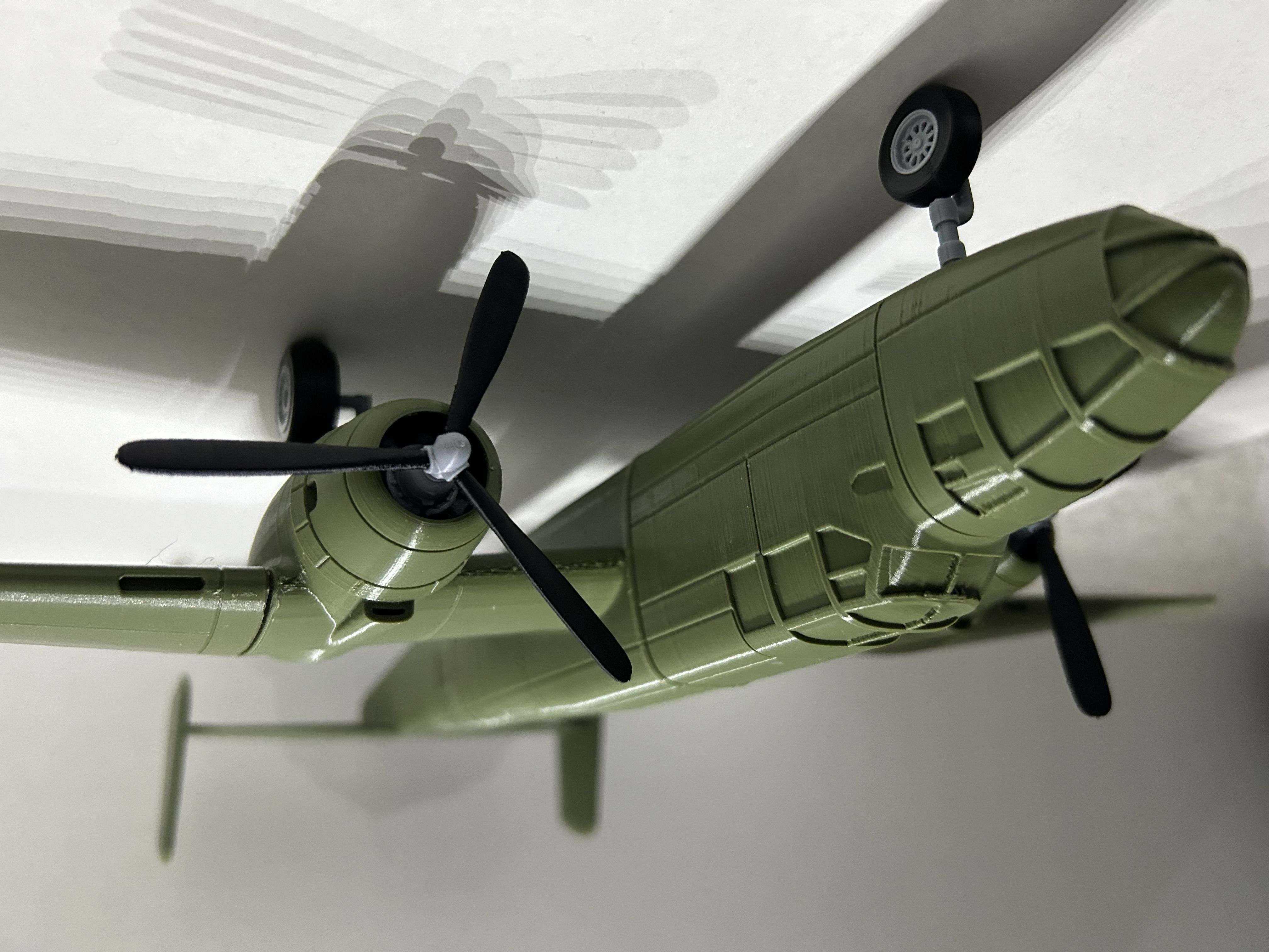 North American B-25 Mitchell 1-48 3D print model_26
