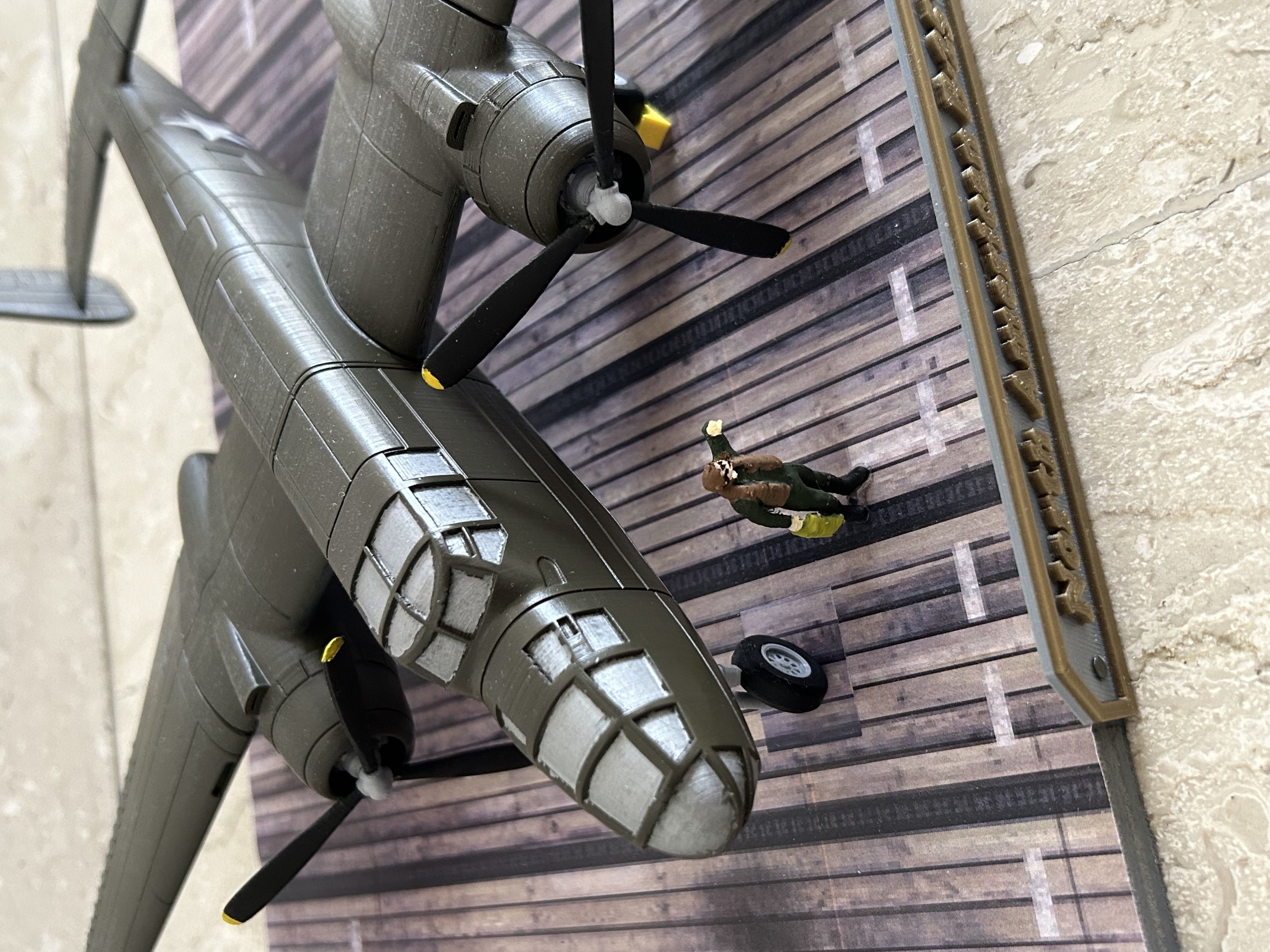 North American B-25 Mitchell 1-48 3D print model_30