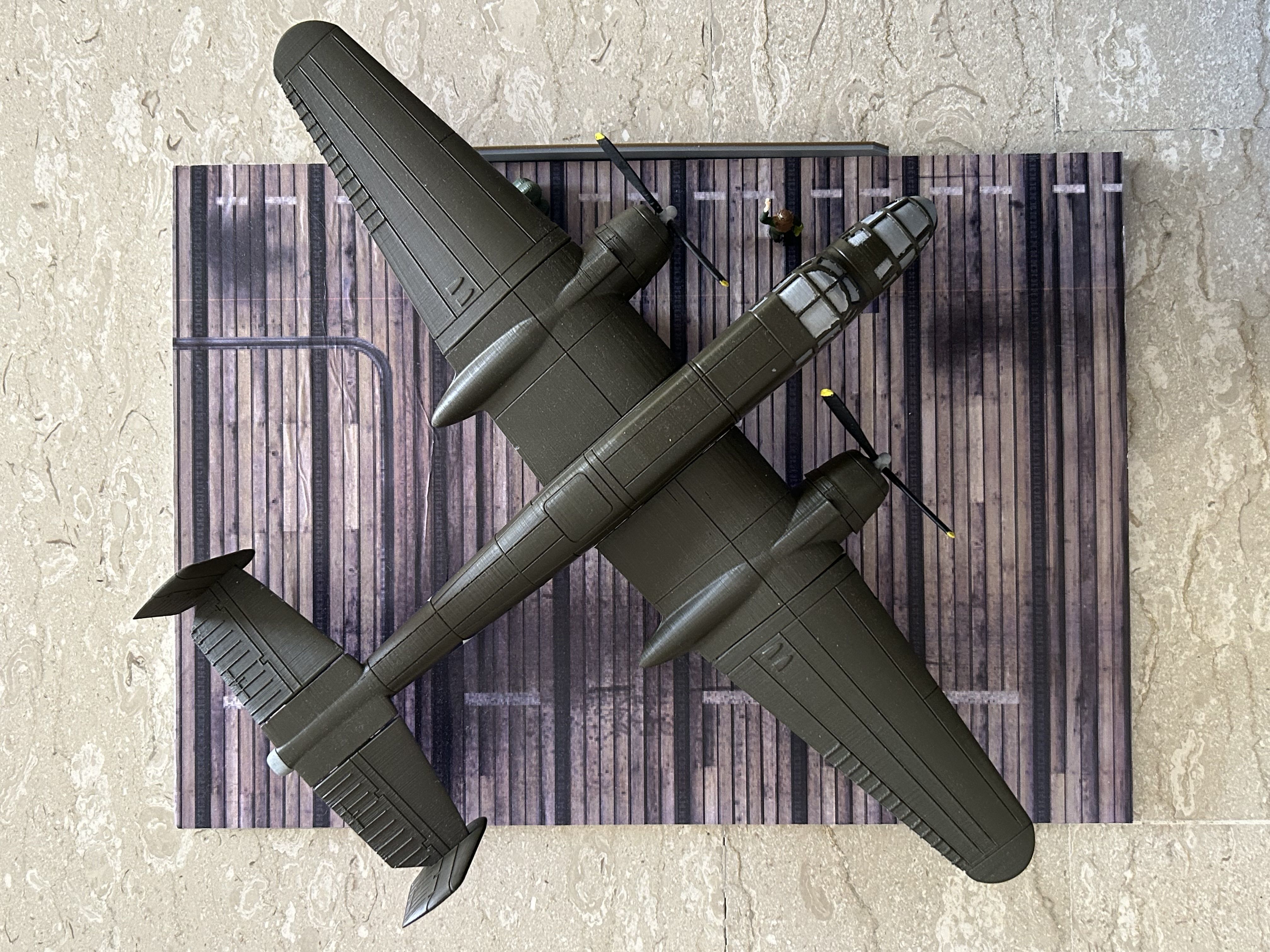 North American B-25 Mitchell 1-48 3D print model_36