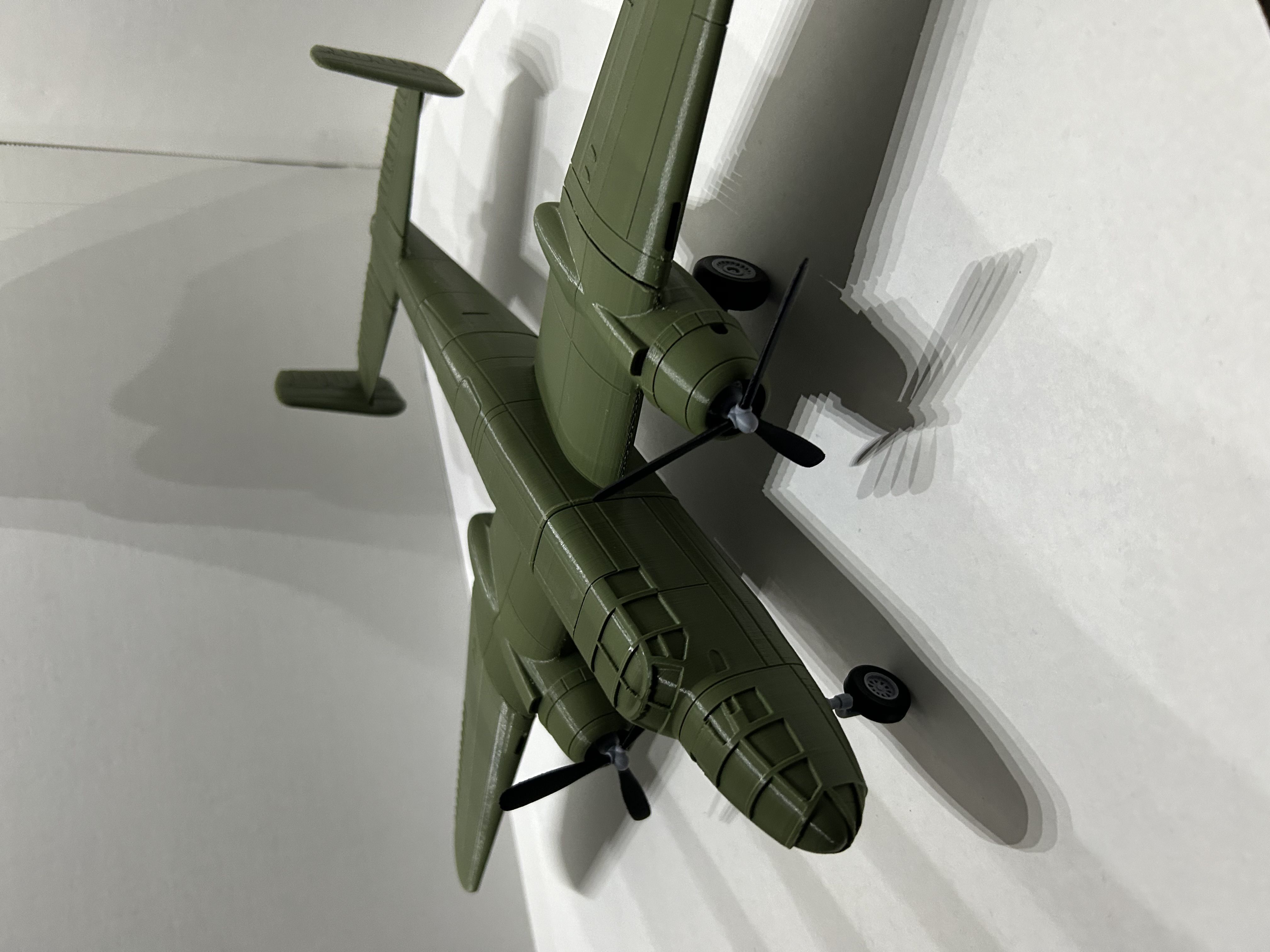 North American B-25 Mitchell 1-48 3D print model_1