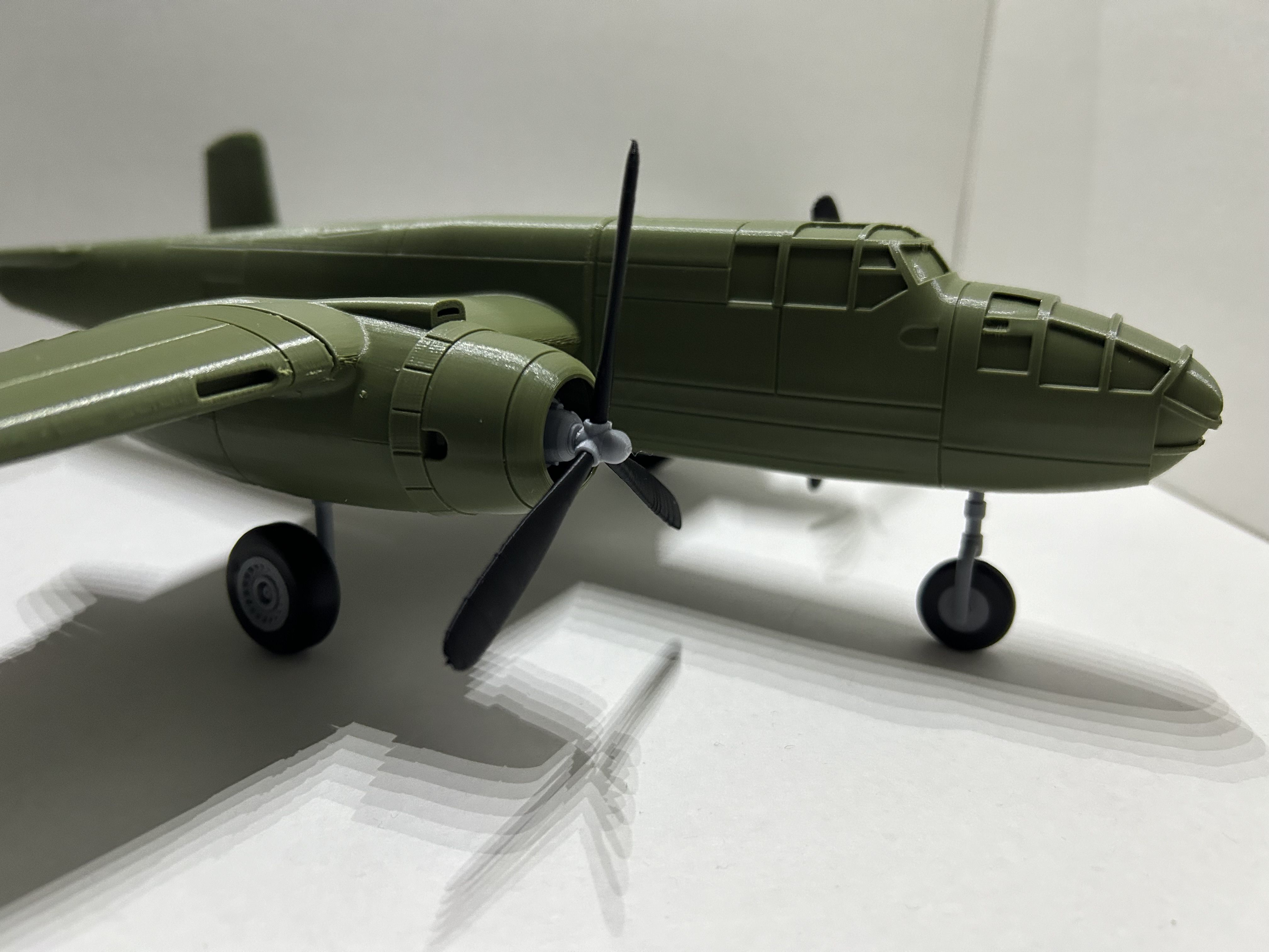 North American B-25 Mitchell 1-48 3D print model_25