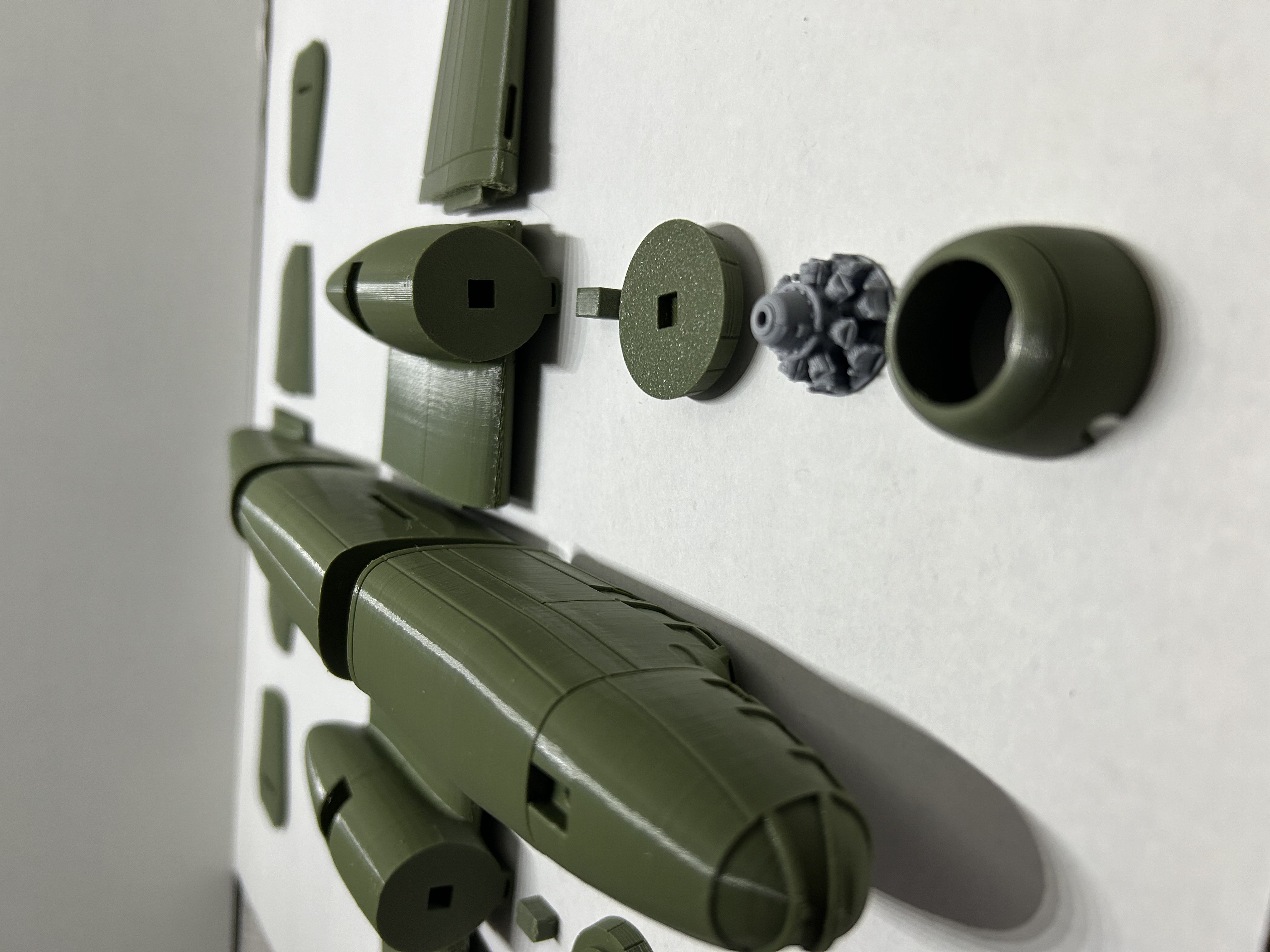 North American B-25 Mitchell 1-48 3D print model_10