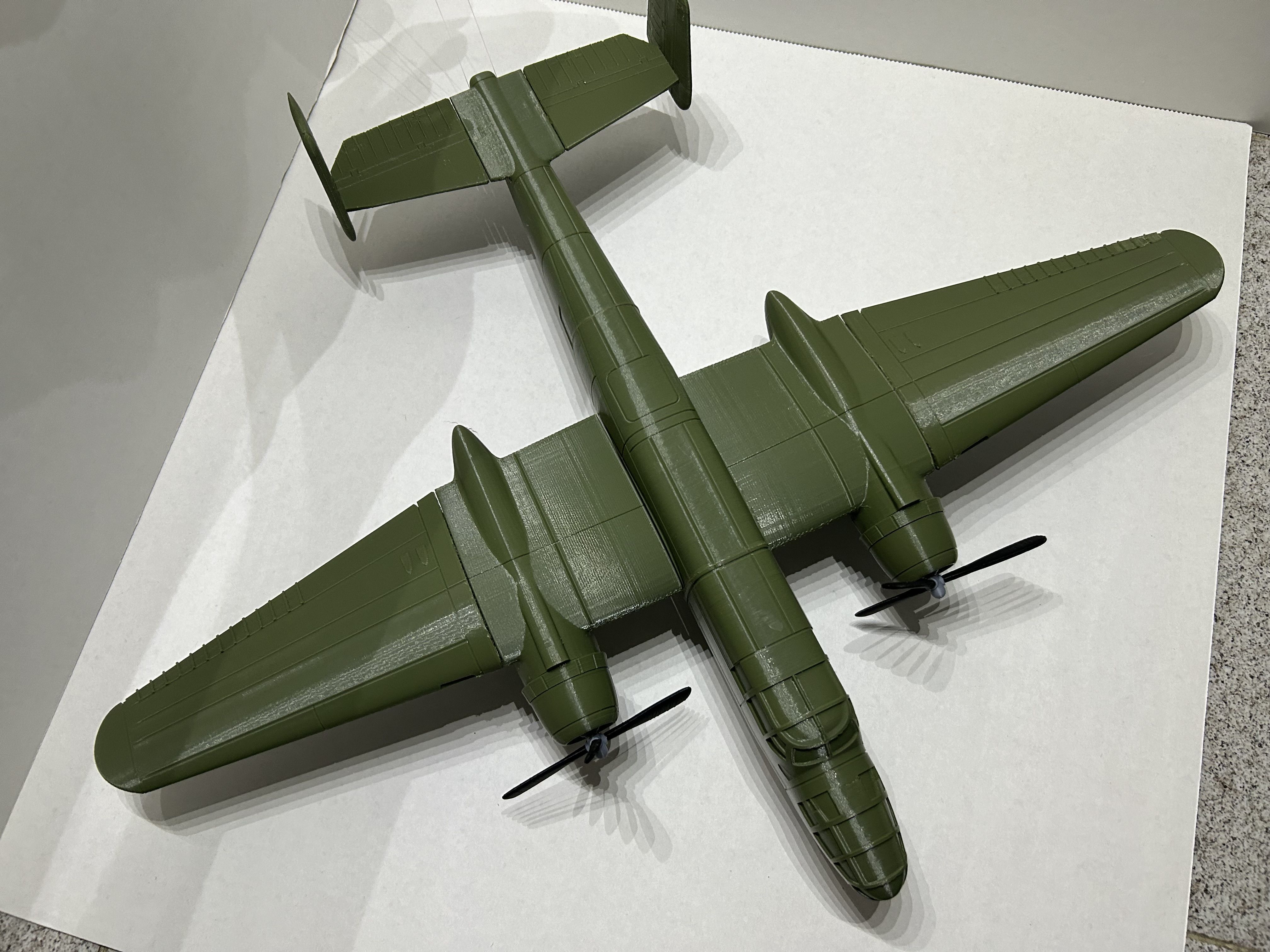 North American B-25 Mitchell 1-48 3D print model_22