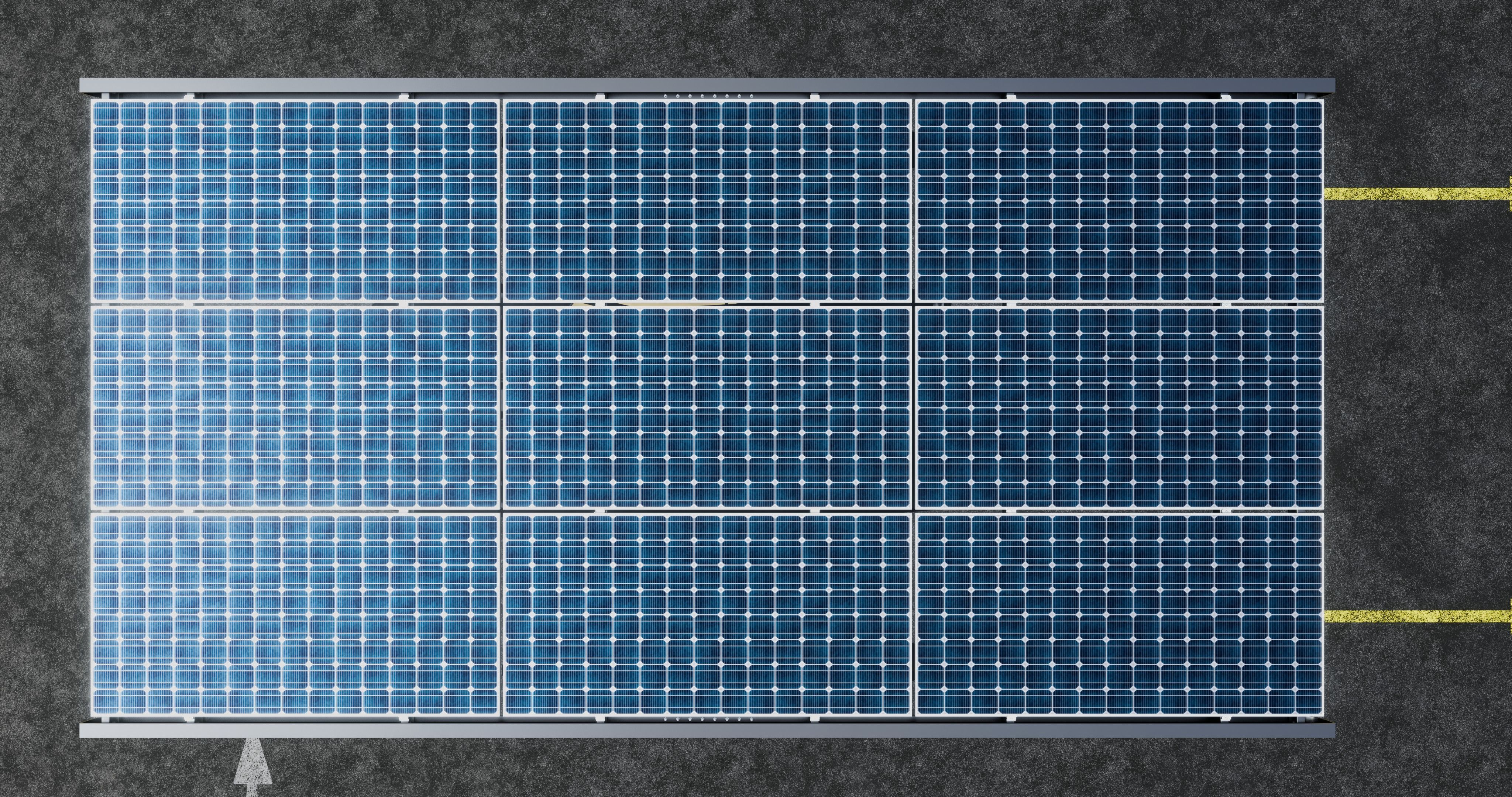 Modern Solar Carport-TEZCAN-Type-2 3D model_3