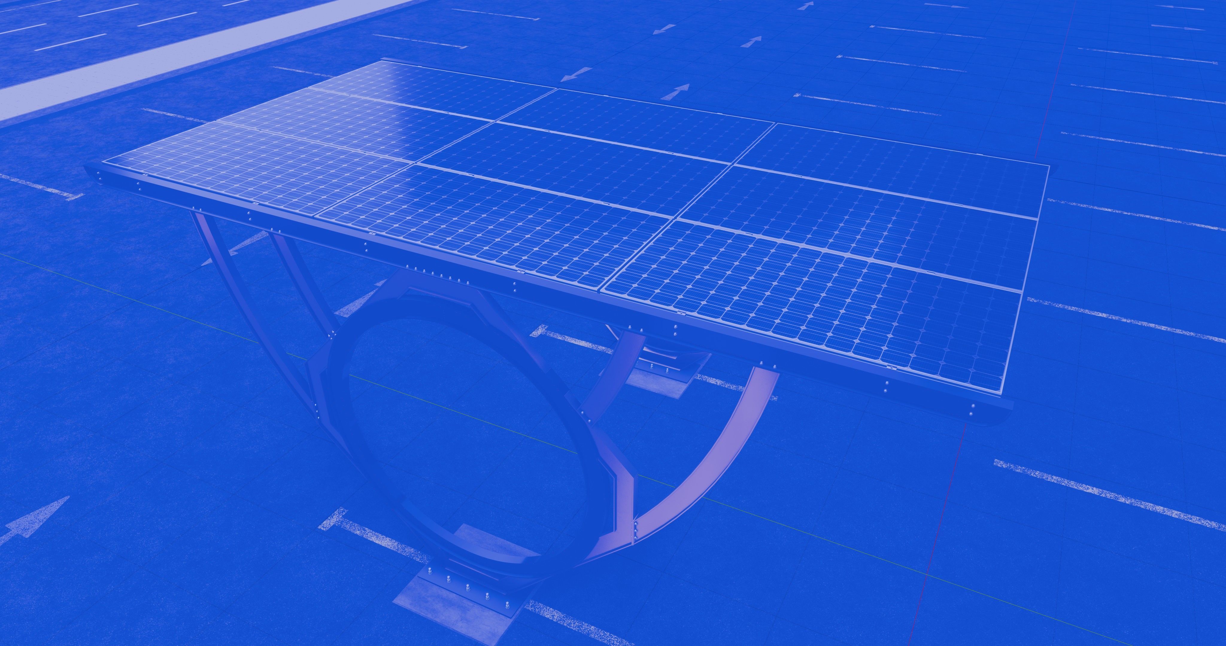 Modern Solar Carport-TEZCAN-Type-2 3D model_18