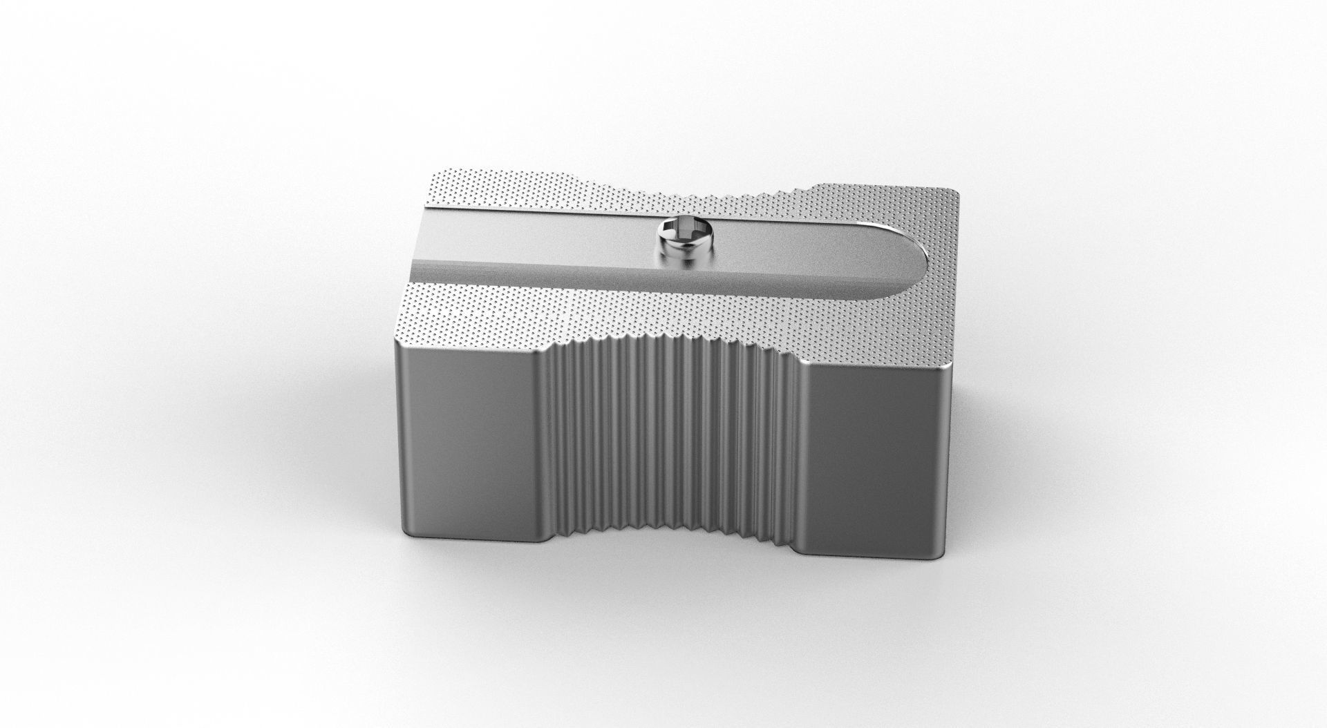 Metal Sharpener one Hole 3D model_26