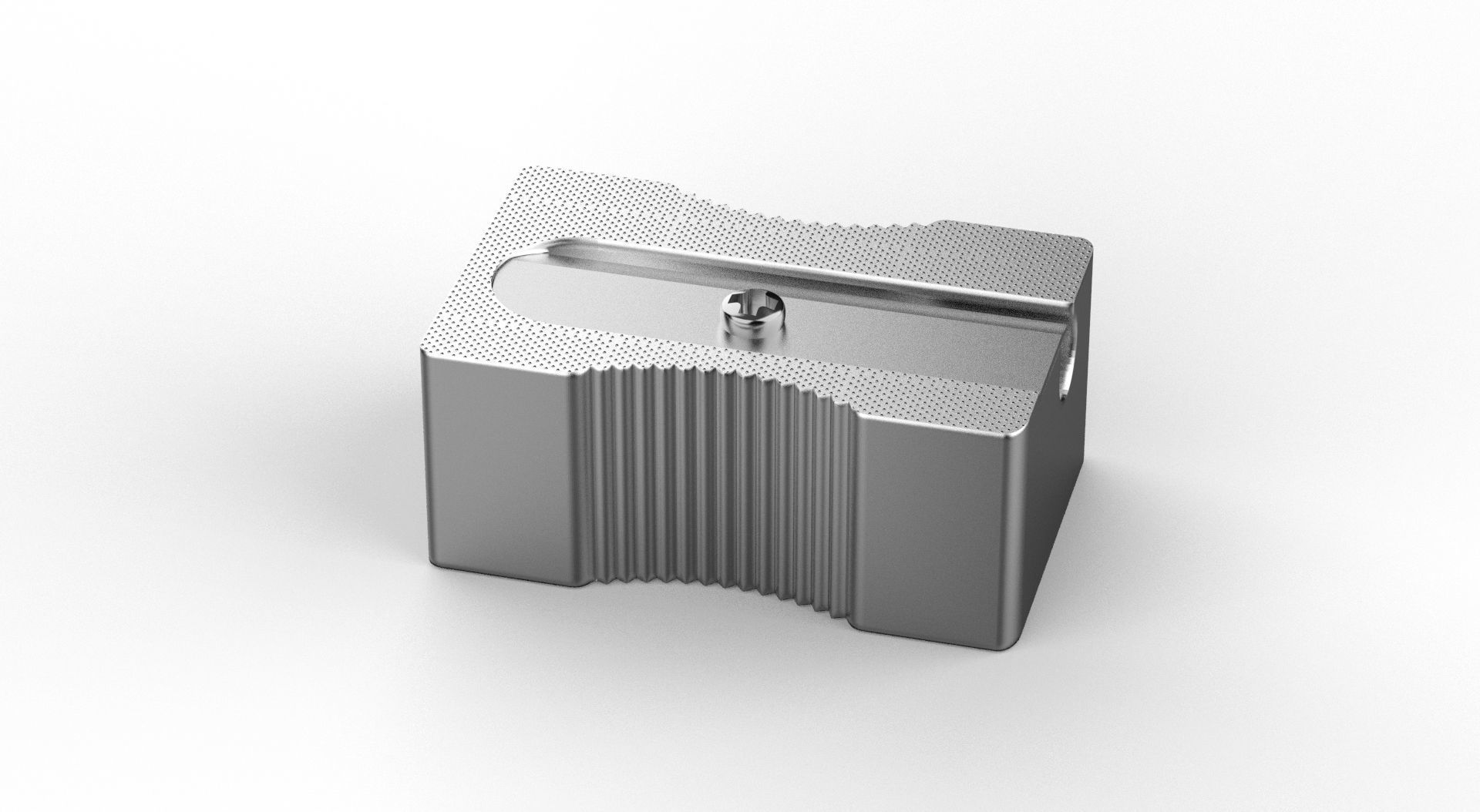 Metal Sharpener one Hole 3D model_52