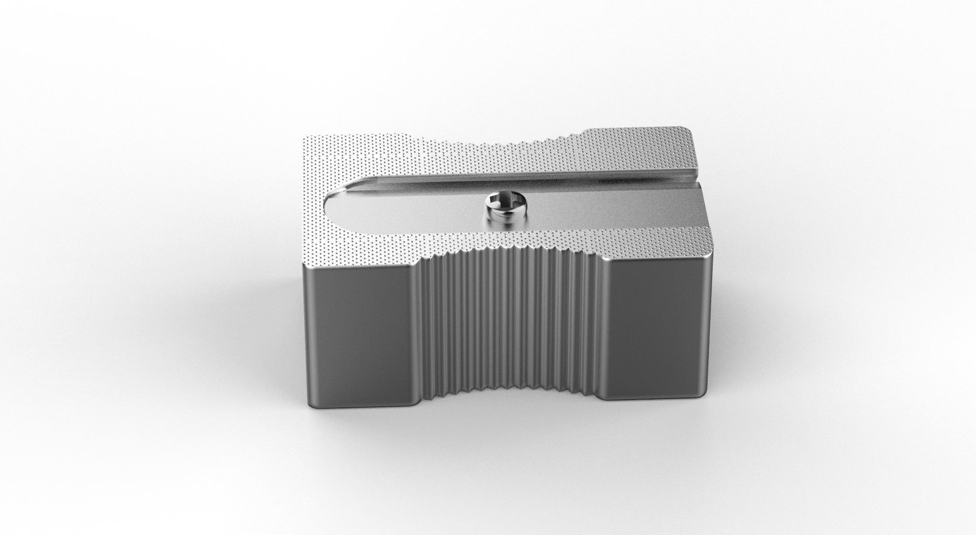 Metal Sharpener one Hole 3D model_53