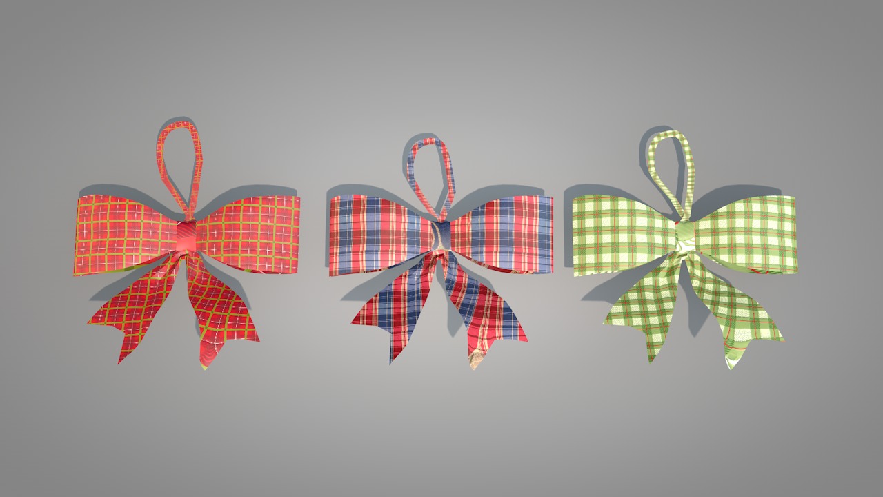 Christmas Pine Tree  3D model_3