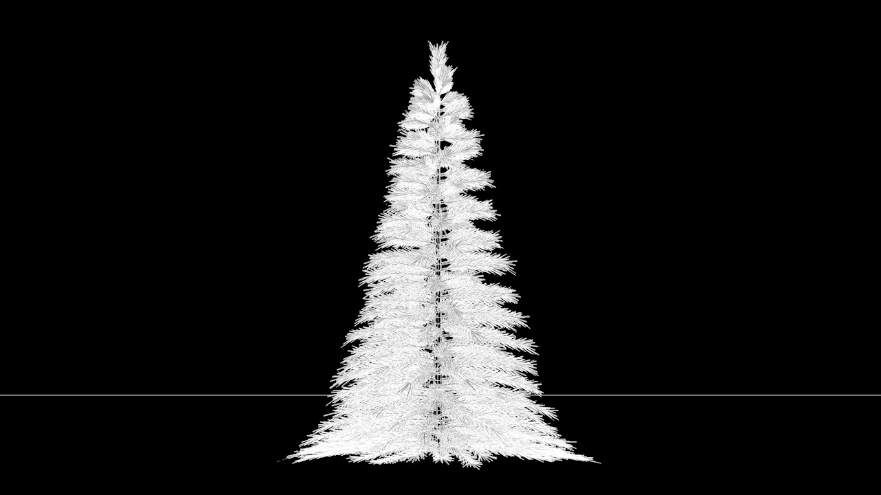 Christmas Pine Tree  3D model_14
