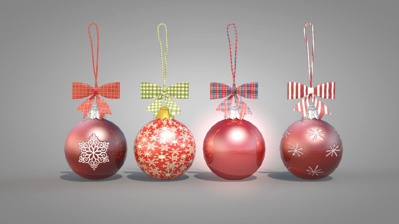 Christmas Pine Tree  3D model_5