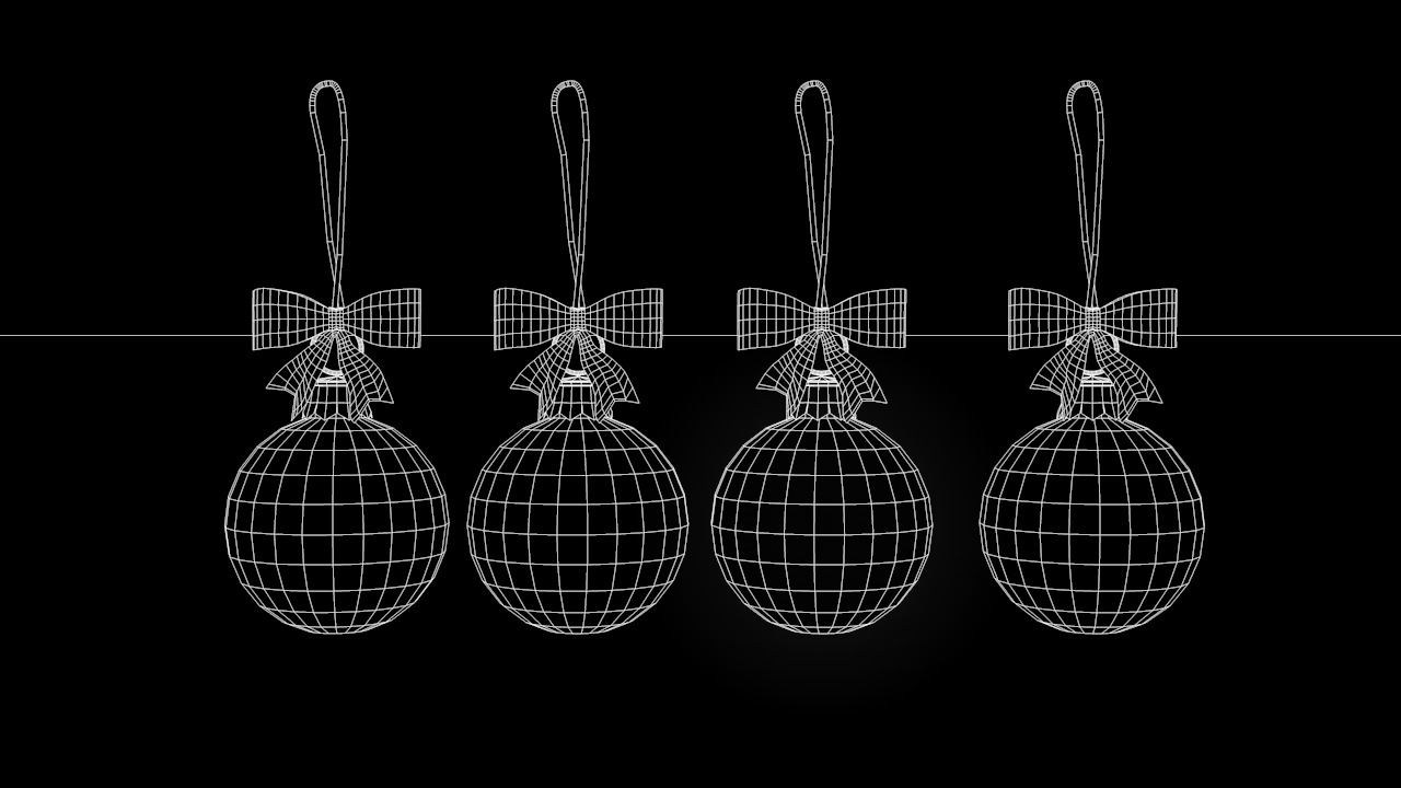 Christmas Pine Tree  3D model_6