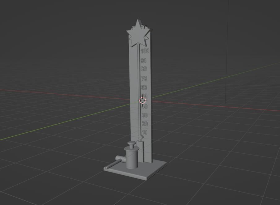 High Striker 3D model_11