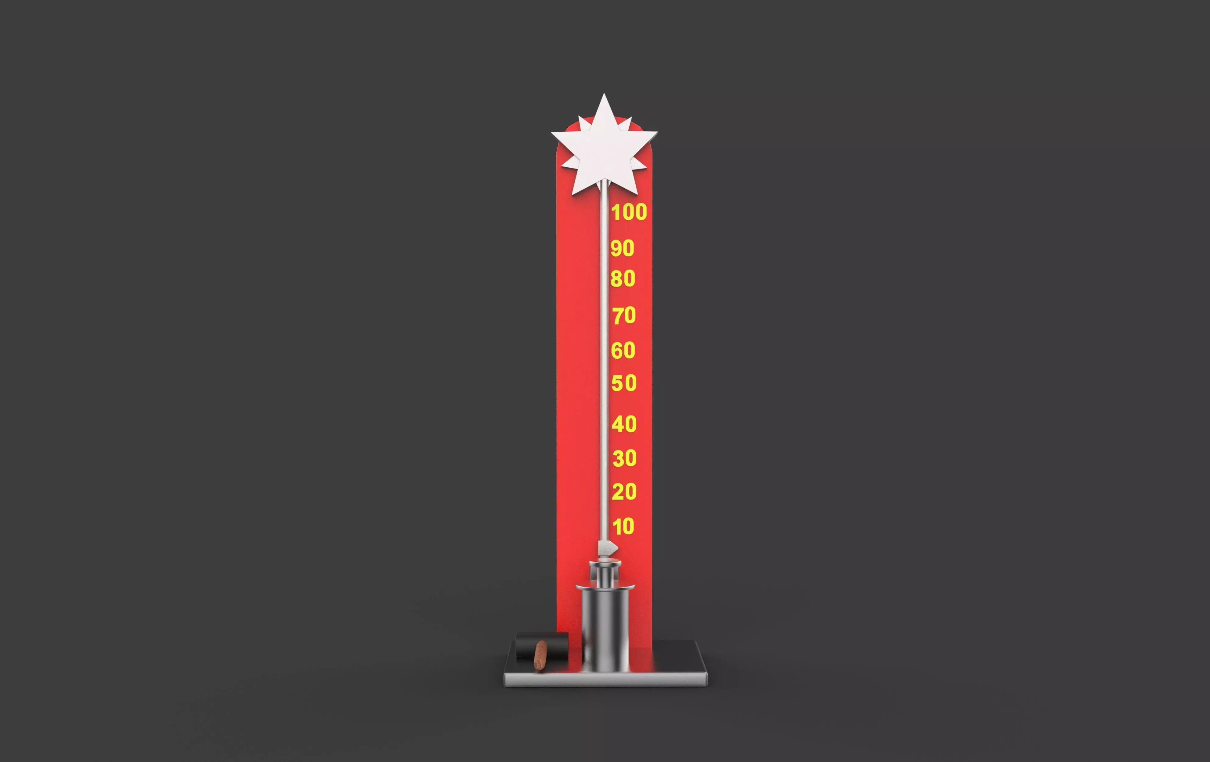 High Striker 3D model_0