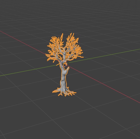 Barren Dead Tree 3D Model 3D model_5
