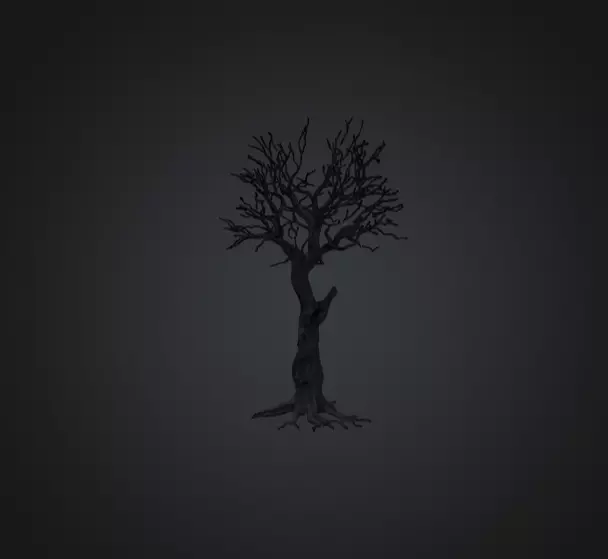 Barren Dead Tree 3D Model 3D model_0