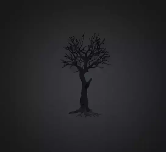 Barren Dead Tree 3D Model